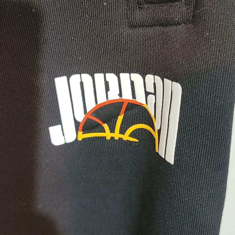 Men's Big & Tall Michael Jordan Streetwear Oversized Fleece Sweat Pants Joggers - Picture 2 of 8